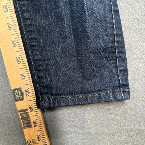 Ann Taylor Loft Jeans Womens 27/4 Blue Low Rise Curvy Skinny Denim Stretch - Picture 9 of 10